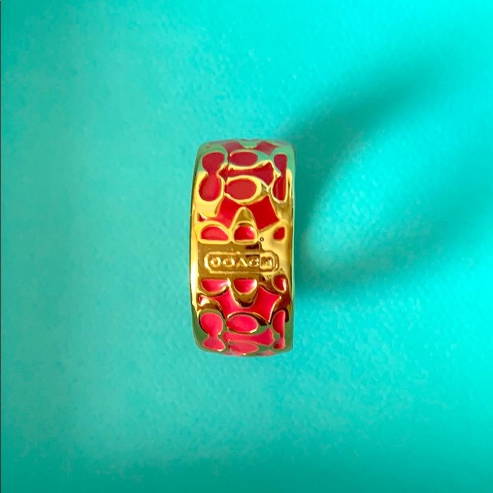 Authentic Coach ring